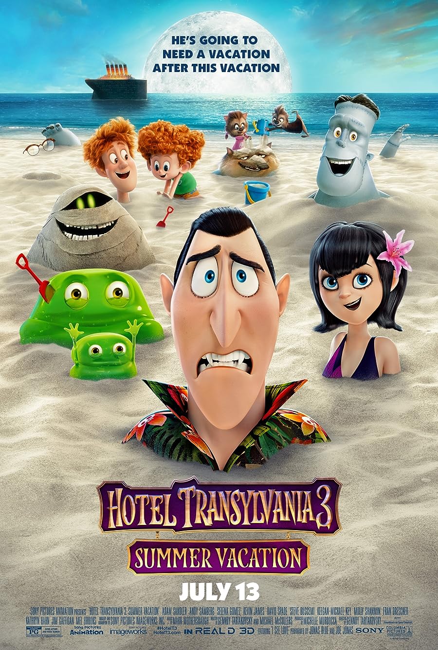دانلود انیمیشن Hotel Transylvania 3: Summer Vacation 2018